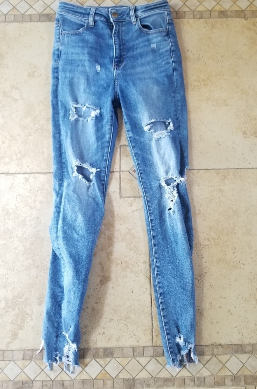 American eagle high rise jeans